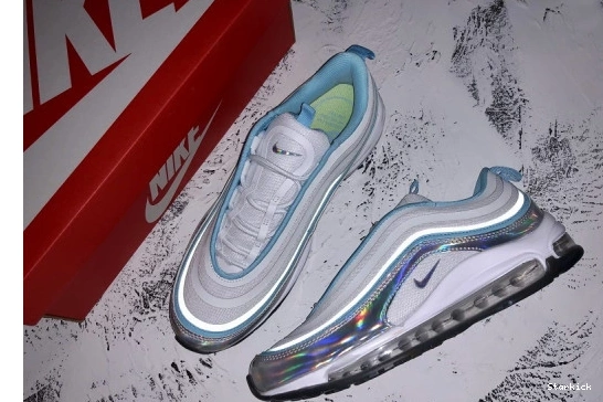 SE Running BV6670-101 White Women Air 97 Max UL 17 Hologram Blue 1228